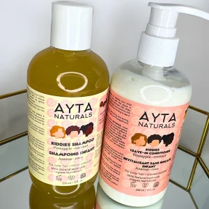 DUO ENFANT KIDDIES - SHAMPOING ET REVITALISANT - COCO ANANAS