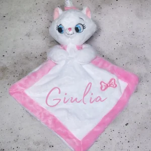 Doudou mouchoir Marie personnalisé