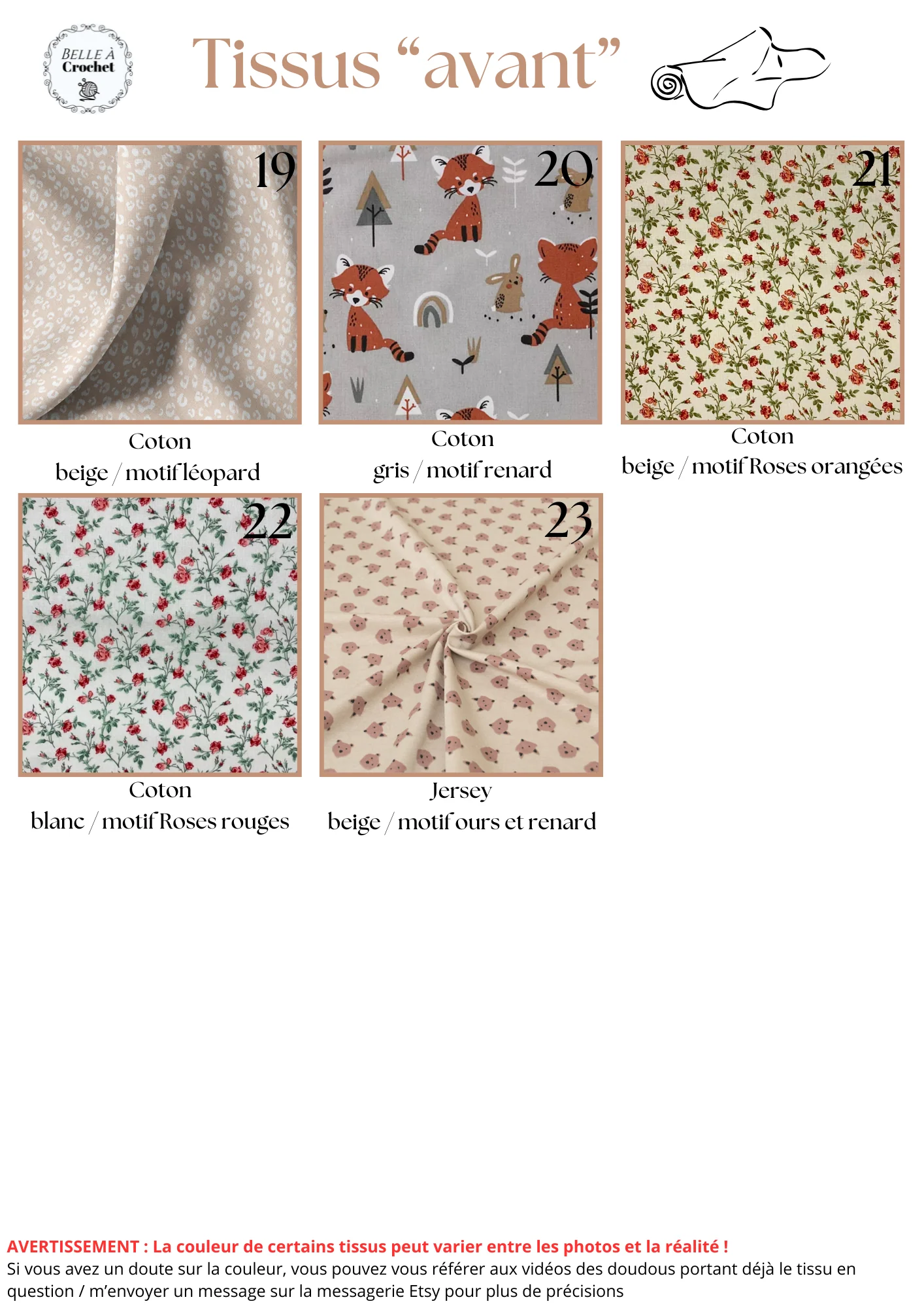 Doudou Chien - Doudou personnalisé au crochet – Image 7