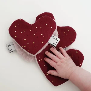 Lingettes douceurs Cœur (lot de 4)