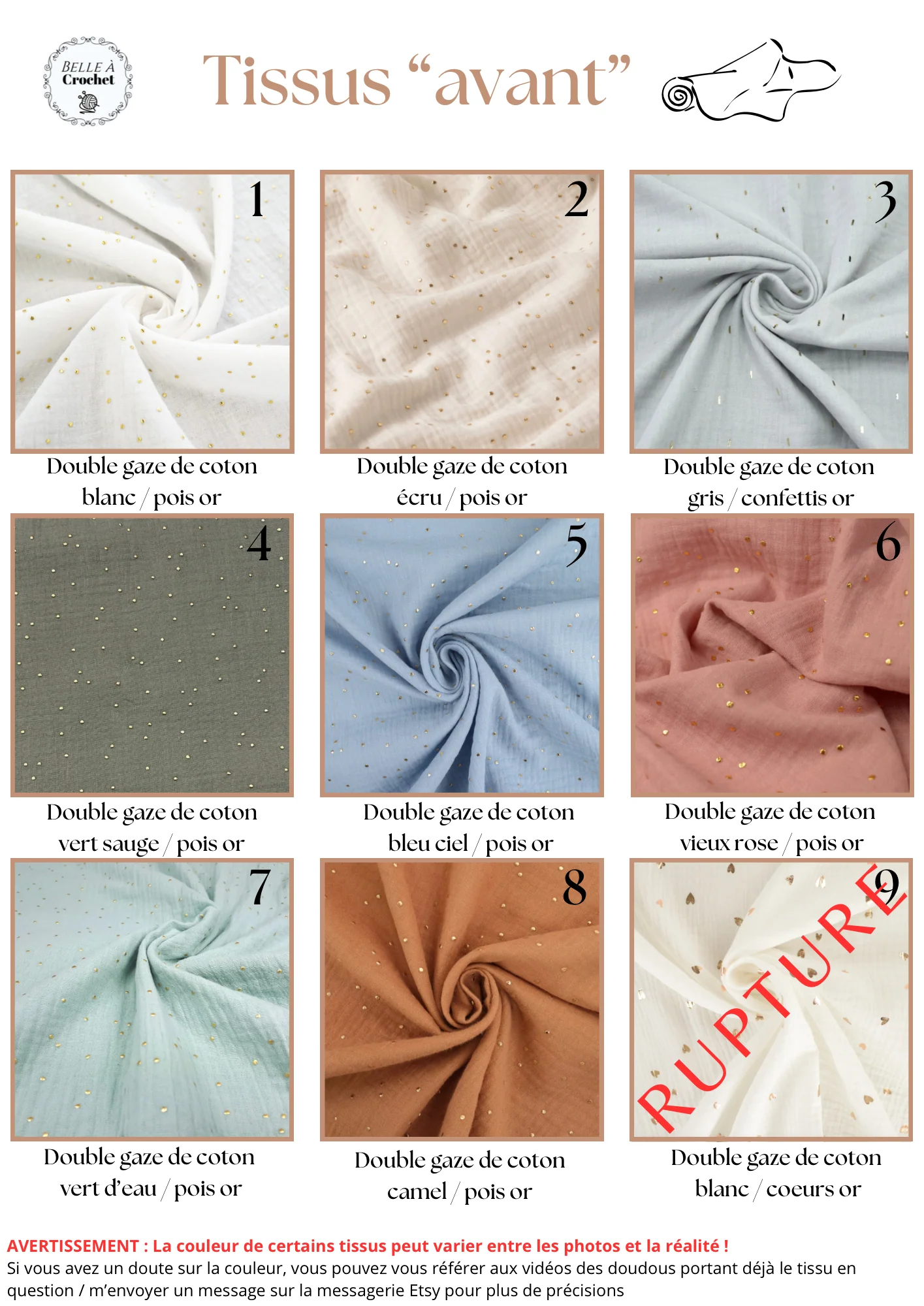 Doudou Lapin Blanc - Doudou personnalisé au crochet – Image 5