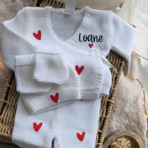 Ensemble Cache Cœur  - Personnalisable