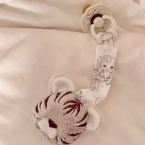 Attache tétine visage personnalisée