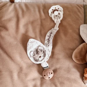 Attache Tétine clip personnalisée