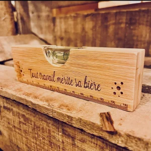 Décapsuleur niveau personnalisable