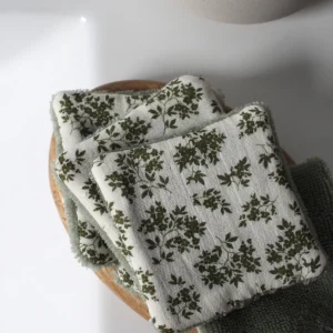 Lot de 5 cotons lavables nature