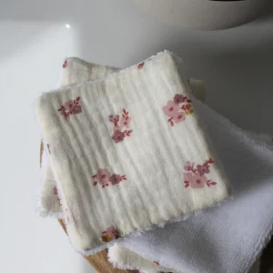 Lot de 5 cotons lavables jolis