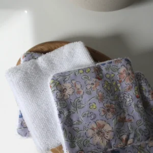 Lot de 5 cotons lavables aquarelle