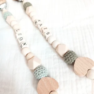 Attache tétine personnalisé