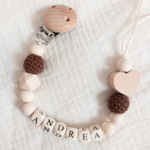 Attache tétine personnalisé