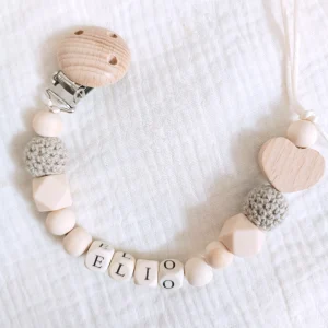 Attache tétine personnalisé