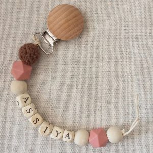 Attache tétine personnalisé