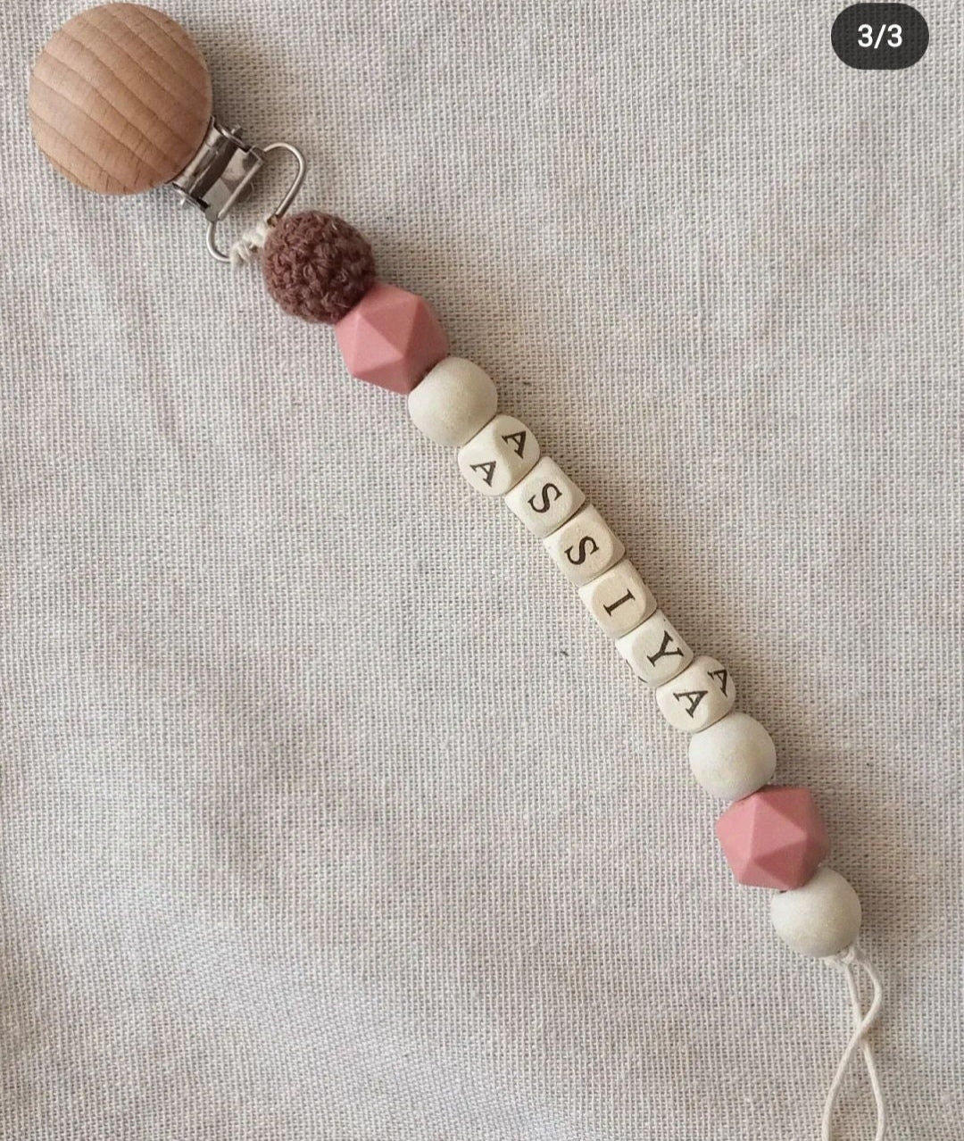 Attache tétine personnalisé – Image 2