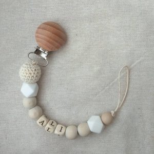 Attache tétine personnalisé