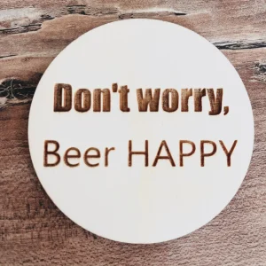 Dessous de verre personnalisé