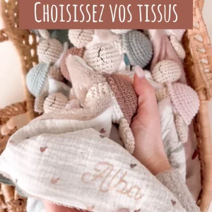 Mon doudou tortue Personnalisé