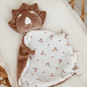 Sofia le tricératops  - Doudou tricératops -  Minky Café