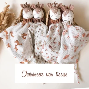 Mon doudou faon personnalisé