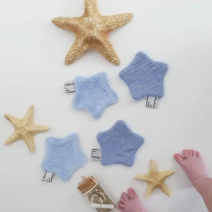 Lingettes douceurs Étoiles (lot de 4)