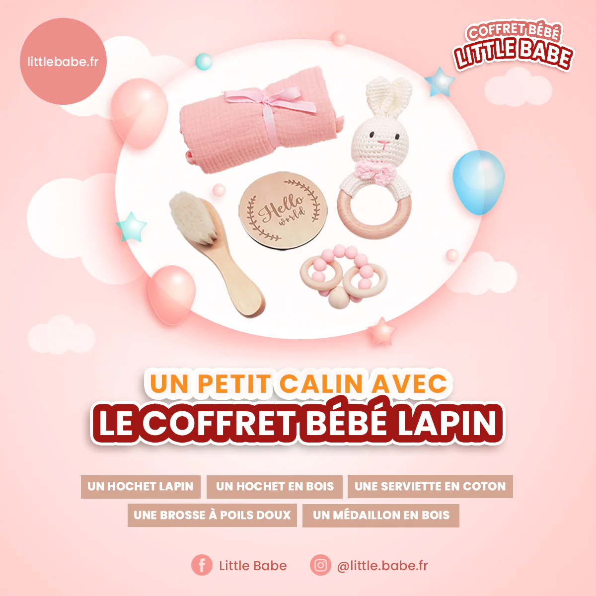 Coffret bébé lapin – Image 4