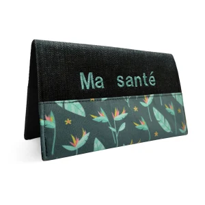 Protège carnet de santé personnalisé Lolikö Oiseau du paradis