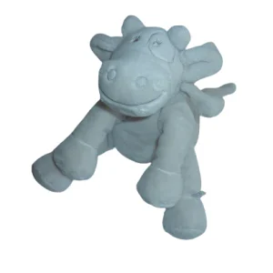 Peluche vache blanc écru - Noukie's - 25 cm