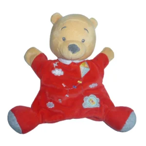 Doudou Winnie l'ourson - marionnette - Disney