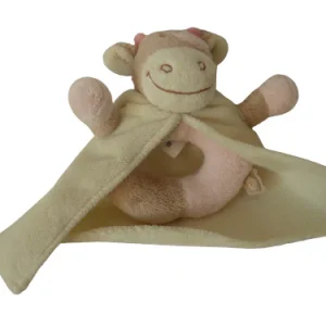 Doudou vache Lola - hochet - Noukie's
