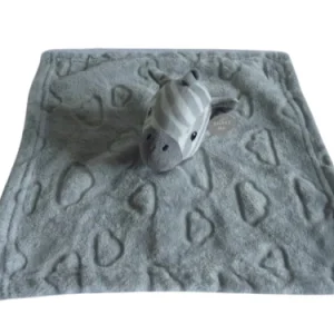 Doudou zèbre - gris blanc - plat - Primark