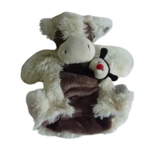 Doudou vache - marionnette - Mario - HO2373 Histoire d'Ours