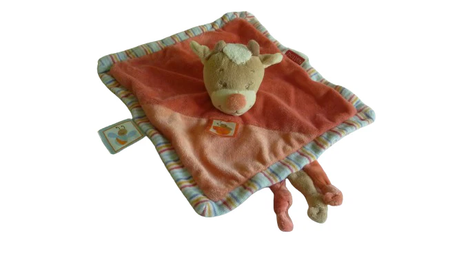 Doudou vache plat Nattou