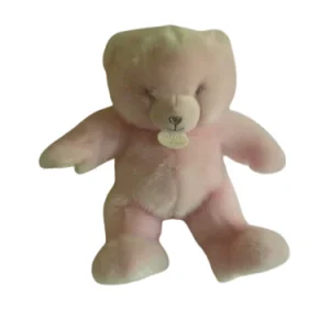 Peluche ours rose DC3562 Doudou et Compagnie