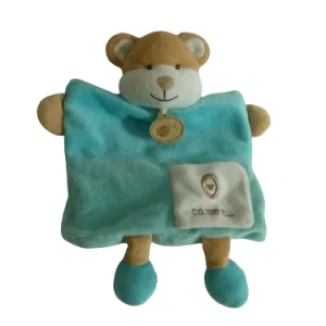 Doudou ours marionnette Baby'Nat