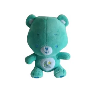 Peluche ours vert - Jemini - 17 cm