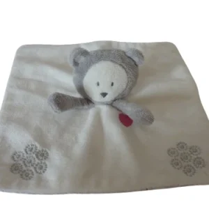 Doudou ours plat Obaibi