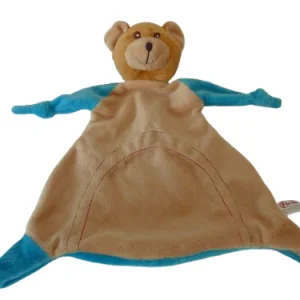 Doudou ours plat Toi Toys