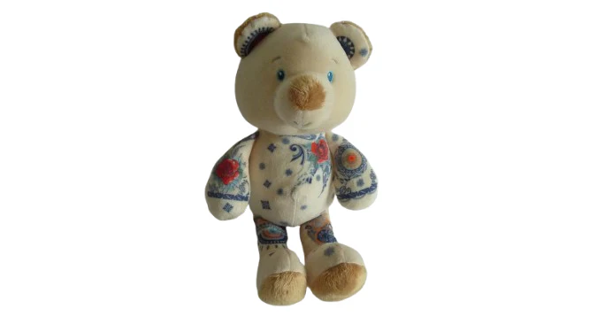 Peluche ours crème Nicotoy Simba Toys