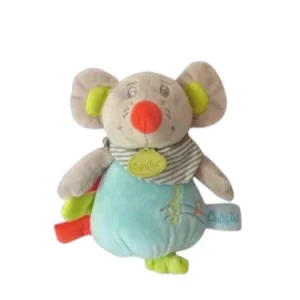 Peluche musicale souris Marceau -BN0268 Baby'Nat - 17 cm