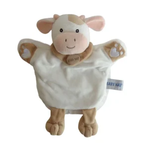 Doudou vache marionnette - Ferme - BN0462 Baby'Nat