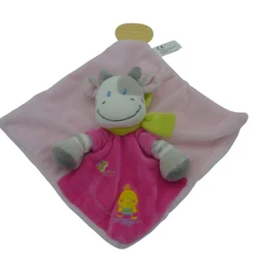 Doudou vache plat rose - Nicotoy Simba Dickie