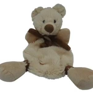Doudou ours plat - Ourson Naturel - BN940 Baby'Nat