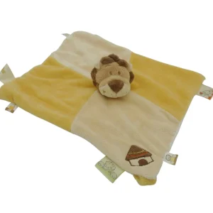 Doudou lion plat - Baboum Zamba Hippoum - Noukie's