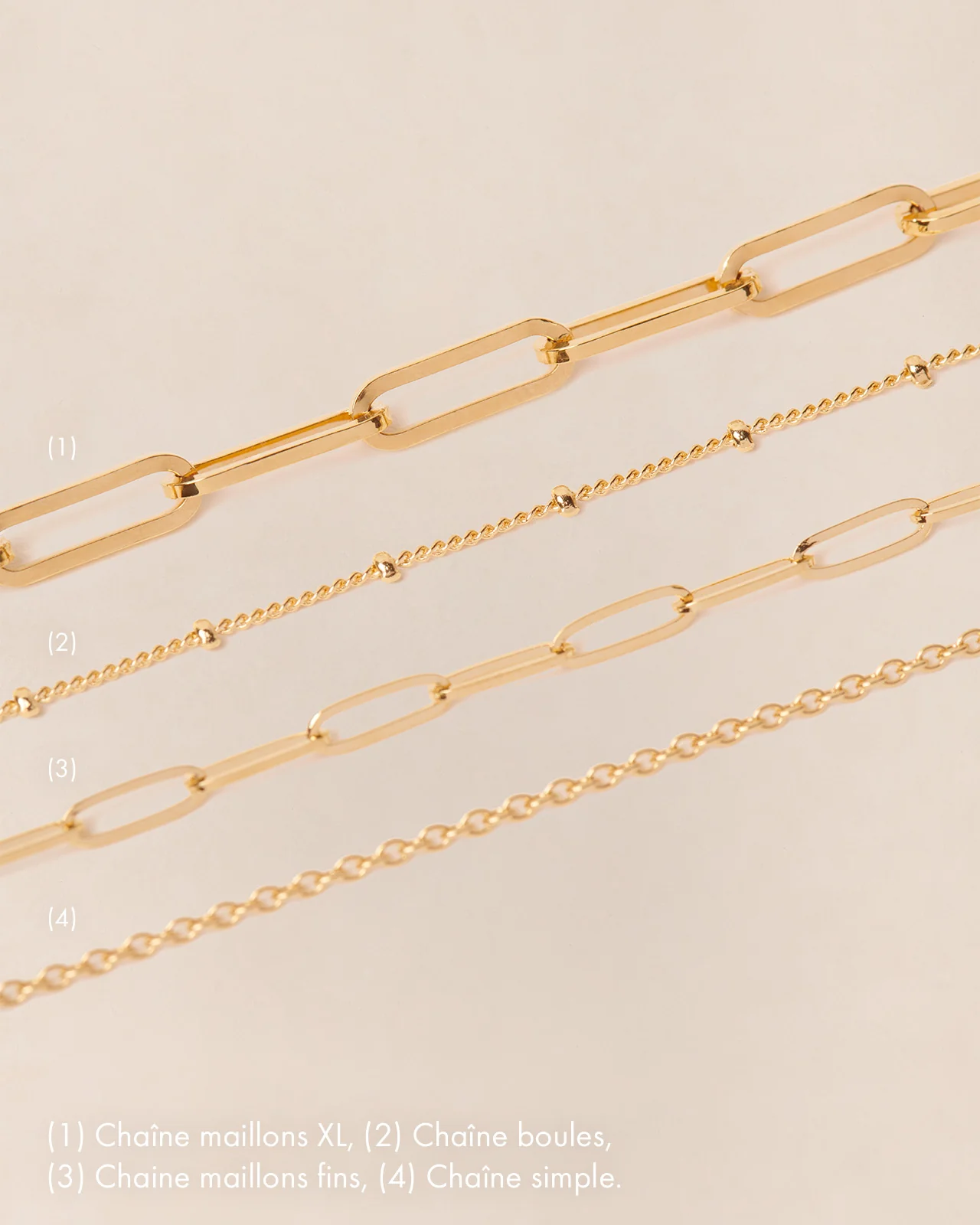 Le collier chaîne simple – Image 9