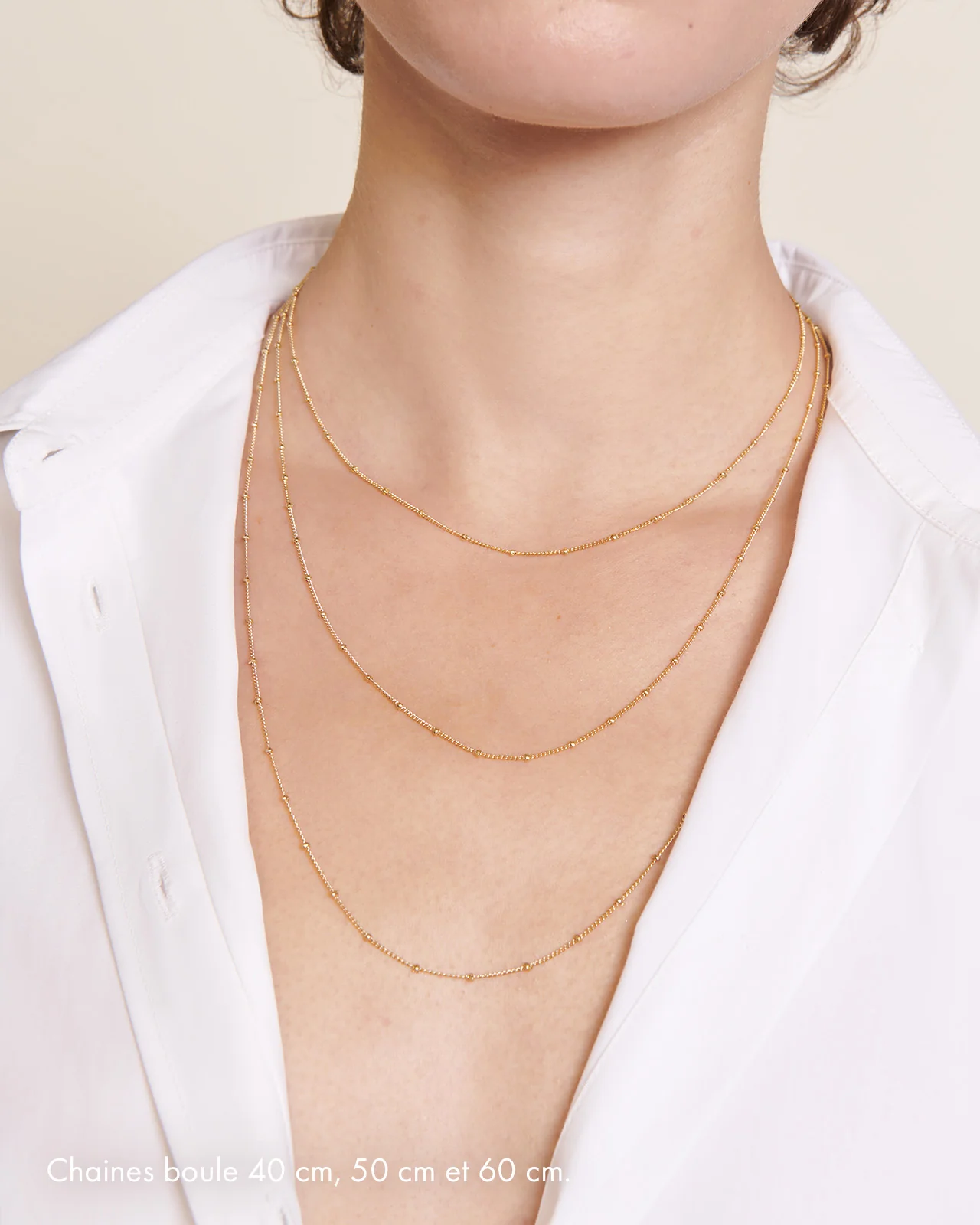 Le collier chaîne boules – Image 2