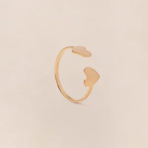 La bague Billie - dorée à l'or fin 24 carats