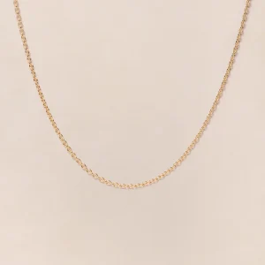 Le collier chaîne simple