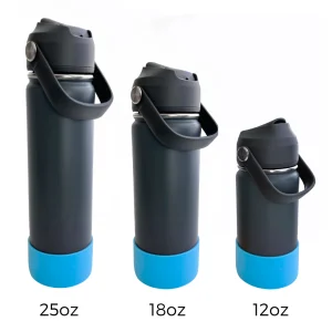 Bouteille d'eau personnalisée bleu