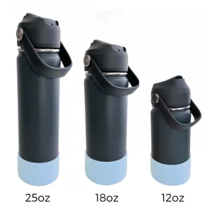 Bouteille d'eau personnalisée bleu pâle