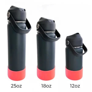 Bouteille d'eau personnalisée corail