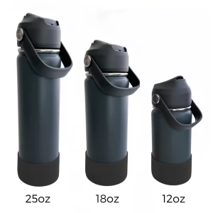 Bouteille d'eau noire